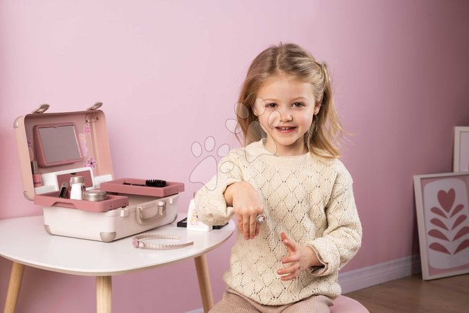 Schminktisch für Kinder - Kosmetikkoffer mit Friseurzubehör My Beauty Vanity 3-in-1 Smoby - 5