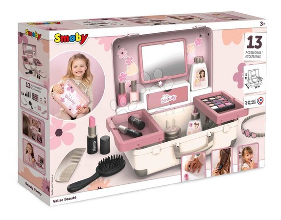 Schminktisch für Kinder - Kosmetikkoffer mit Friseurzubehör My Beauty Vanity 3-in-1 Smoby - 20