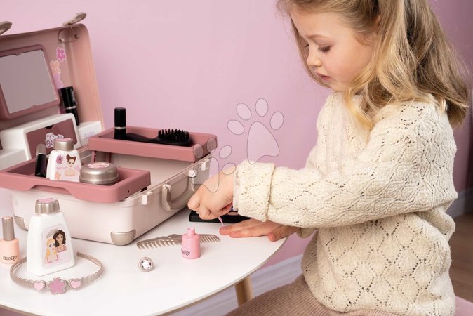 Schminktisch für Kinder - Kosmetikkoffer mit Friseurzubehör My Beauty Vanity 3-in-1 Smoby - 9