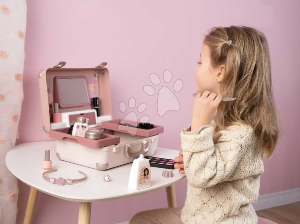 Schminktisch für Kinder - Kosmetikkoffer mit Friseurzubehör My Beauty Vanity 3-in-1 Smoby - 10