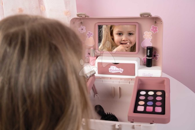 Schminktisch für Kinder - Kosmetikkoffer mit Friseurzubehör My Beauty Vanity 3-in-1 Smoby - 11
