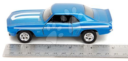 Modele - Autka Chevrolet Camaro 1969 a Dodge Charge Wide Body 1968 Fast & Furious Twin Pack Jada - 5