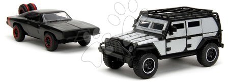  - Avtomobilčka Tejs Jeep Wrangler in Dodge Charger 1970 Fast & Furious Twin Pack Jada_1