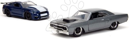 Modely - Autíčka Ford Mustang a Plymouth Road Runner Fast & Furious Twin Pack Jada - 4