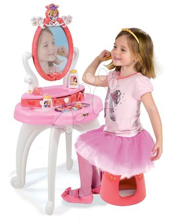 Măsuță cosmetică pentru copii - Masă cosmetică cu scăunel Prințese Disney Smoby - 1