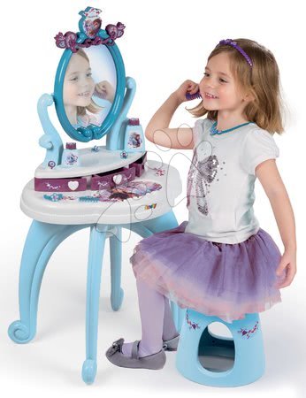 Dětský kosmetický stolek - Kosmetický stolek Frozen 2 Disney 2v1 Smoby