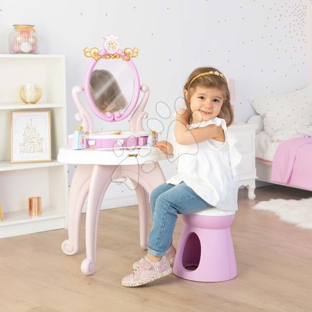 Kosmetický stolek pro děti - Kosmetický stolek Disney Princess 2in1 Hairdresser Smoby_1