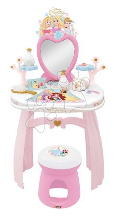 Măsuță cosmetică pentru copii - Măsuță cosmetică Disney Princess Dressing Table Smoby