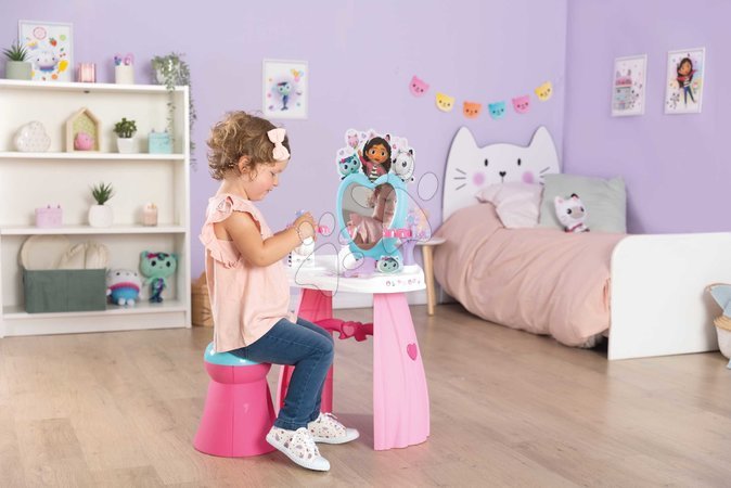 Schminktisch für Kinder - Schminktisch mit Hocker Gabby Smoby - 5