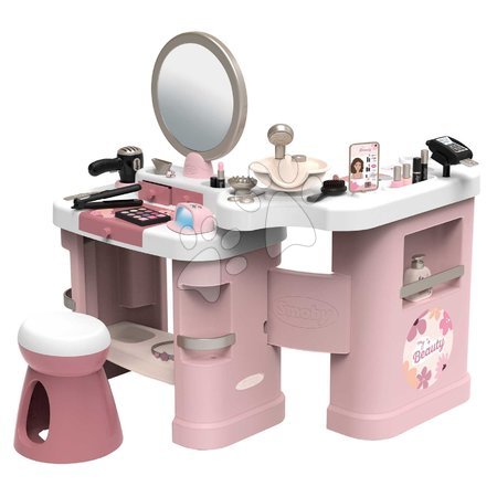 Schminktisch für Kinder - Kosmetiktisch mit elektronischem Föhn My Beauty Center 3-in-1 von Smoby - 2
