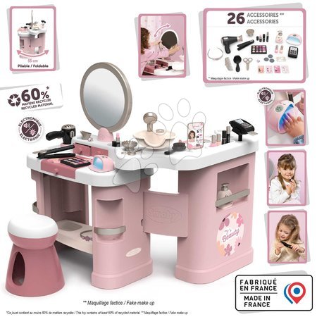 Rollenspiele vom Hersteller Smoby | Seite 3 - Kosmetiktisch mit elektronischem Föhn My Beauty Center 3-in-1 von Smoby_1