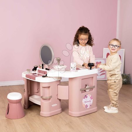Schminktisch für Kinder - Kosmetiktisch mit elektronischem Föhn My Beauty Center 3-in-1 von Smoby - 12
