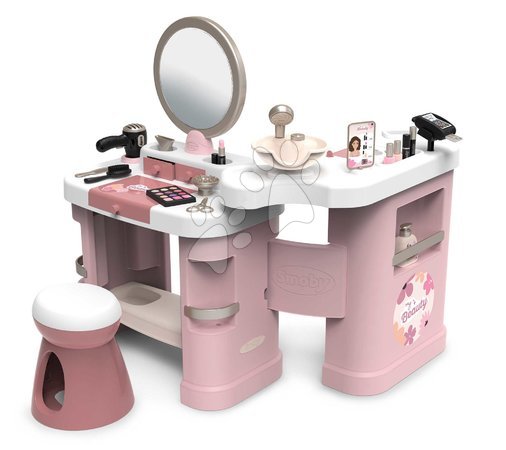 Rollenspiele vom Hersteller Smoby | Seite 3 - Kosmetiktisch mit elektronischem Föhn My Beauty Center 3-in-1 von Smoby