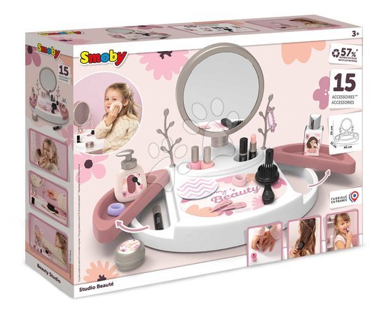 Schminktisch für Kinder - Kosmetiktisch mit verstellbarem Spiegel My Beauty Studio Smoby - 19