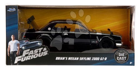 Modely - Autíčko Nissan Skyline GT-R Fast & Furious Jada - 8