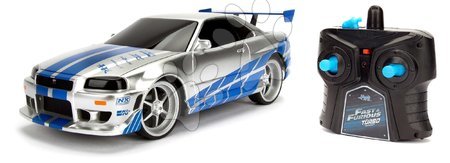 Vozila na daljinsko upravljanje - Avtomobilček na daljinsko upravljanje RC Nissan Skyline GTR Fast & Furious Jada