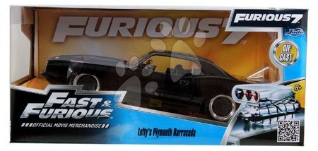 Modeli avtomobilov - Avtomobilček Plymouth 1970 Barracuda Fast & Furious Jada - 8