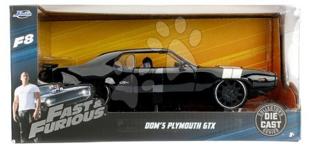 Modele - Autko FF8 1972 Plymouth GTX Fast & Furious Jada - 8