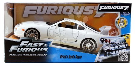 Modely - Autíčko Toyota Supra Fast & Furious Jada - 6