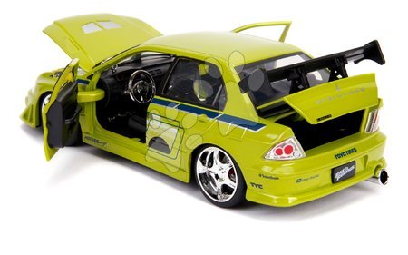 Modely - Autíčko Mitsubishi Lancer EVO VII 2002 Fast & Furious Jada - 10