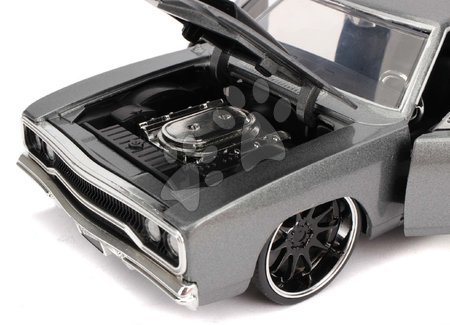 Modely - Autíčko Plymouth 1970 Road Runner Fast & Furious Jada - 6