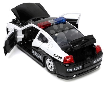 Játékautók és járművek - Kisautó rendőrautó Dodge Charger Fast & Furious Jada - 11