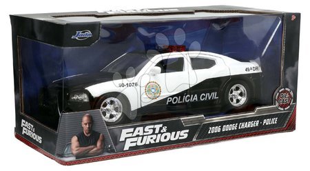 Játékautók és járművek - Kisautó rendőrautó Dodge Charger Fast & Furious Jada - 14