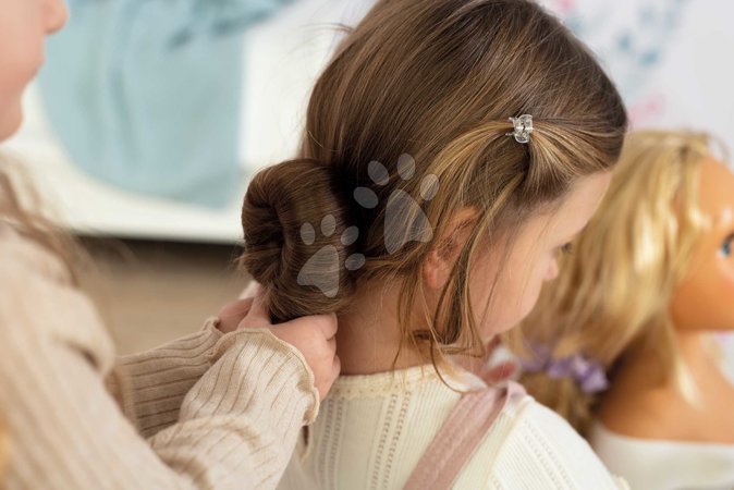 Schminktisch für Kinder - Frisierkopf für Friseure mit hellen Haaren My Beauty Blonde Styling Head Smoby - 15