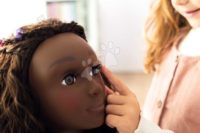 Schminktisch für Kinder - Frisierkopf für Friseure mit dunklen Haaren My Beauty Styling Head Smoby - 13