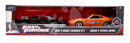 Modele - Samochody Toyota Supra i Dodge Charger 1970 Fast & Furious Twin Pack Jada - 16