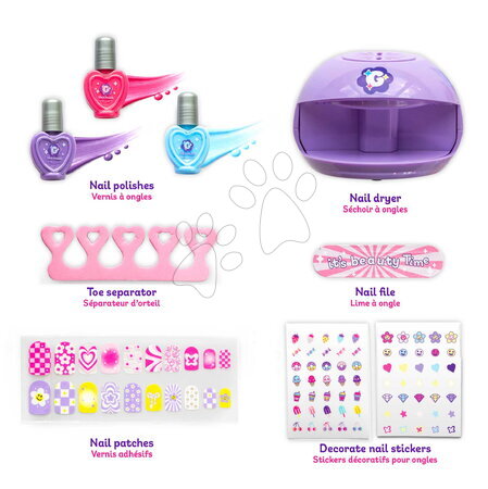  - Комплект за нокти с електрическа сушилня Glam Nail Salon Smoby_1