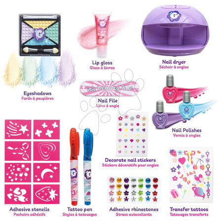  - Козметичен кът с огледало 3в1 Glam 3в1 Glow Studio Smoby_1