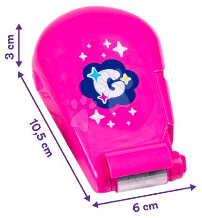 Kosmetický stolek pro děti - Tetovací sada s metalickými fóliemi Glam Metallic Tattoo Smoby - 5