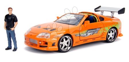 Játékok 6 - 9 éves gyerekeknek - Kisautó Toyota Supra 1995 Fast & Furious Jada_1