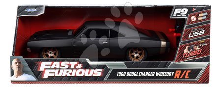 Samochodziki na pilota - Autko zdalnie sterowane RC Dom´s Dodge Charger Fast & Furious Jada - 7