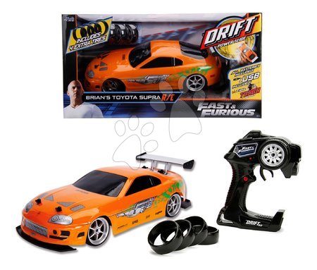 Samochodziki na pilota - Autko zdalnie sterowane RC Drift Toyota 1995 Fast & Furious Jada - 9