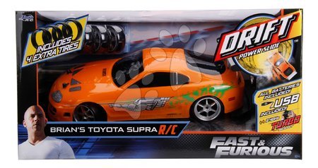 Samochodziki na pilota - Autko zdalnie sterowane RC Drift Toyota 1995 Fast & Furious Jada - 10