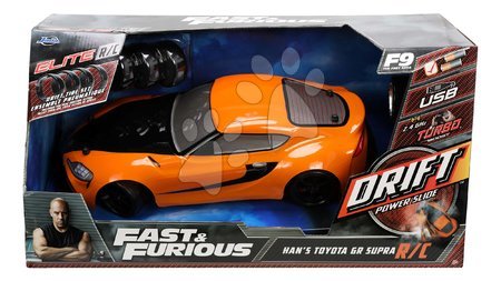 Samochodziki na pilota - Autko zdalnie sterowane RC Drift Toyota Supra 2020 Fast & Furious Jada - 15