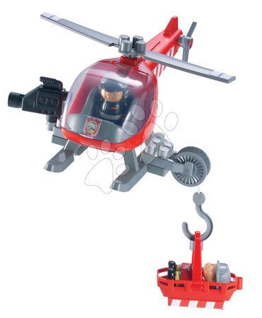 Stavebnice Abrick - Stavebnice Abrick Záchranářská helikoptéra Écoiffier - 1