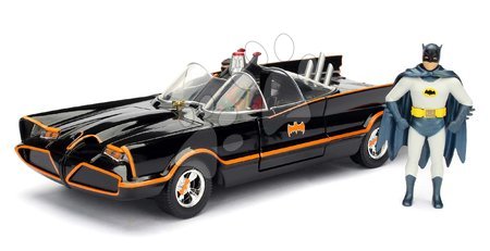 Hračky pre deti od 6 do 9 rokov - Autíčko Batman 1966 Classic Batmobile Jada