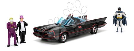 Játékautók és szimulátorok - Kisautó Batman Classic Batmobil 1966 Deluxe Jada_1