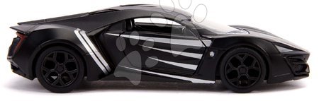 Modely - Autíčko Marvel Black Panther Lykan Hypersport Jada - 5