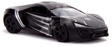 Modely - Autíčko Marvel Black Panther Lykan Hypersport Jada - 6