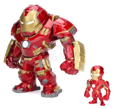 Zberateľské figúrky - Figurki kolekcjonerskie Marvel Hulkbuster a Iron Man Jada - 1