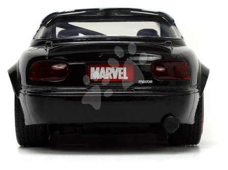 Modelos - Cochecito Marvel Ghost Spider Mazda Miata 1990 Jada - 9