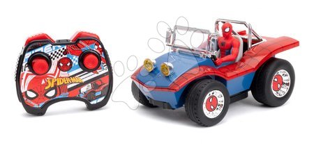 Samochodziki na pilota - Autko zdalnie sterowane RC Buggy Spiderman Marvel Jada - 1