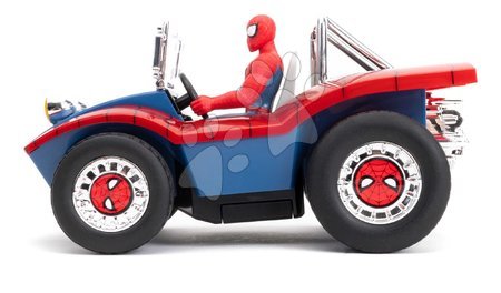 Samochodziki na pilota - Autko zdalnie sterowane RC Buggy Spiderman Marvel Jada - 3