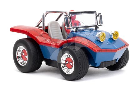 Samochodziki na pilota - Autko zdalnie sterowane RC Buggy Spiderman Marvel Jada - 8