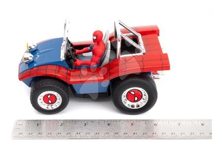 Samochodziki na pilota - Autko zdalnie sterowane RC Buggy Spiderman Marvel Jada - 13