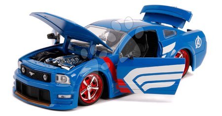 Játékautók és járművek - Kisautó Marvel Avengers 2006 Ford Mustang GT Jada - 13